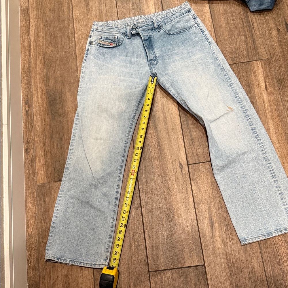 Diesel light wash jeans